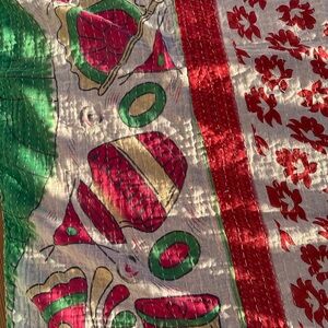 K17 Twin Reversible Kantha Quilt